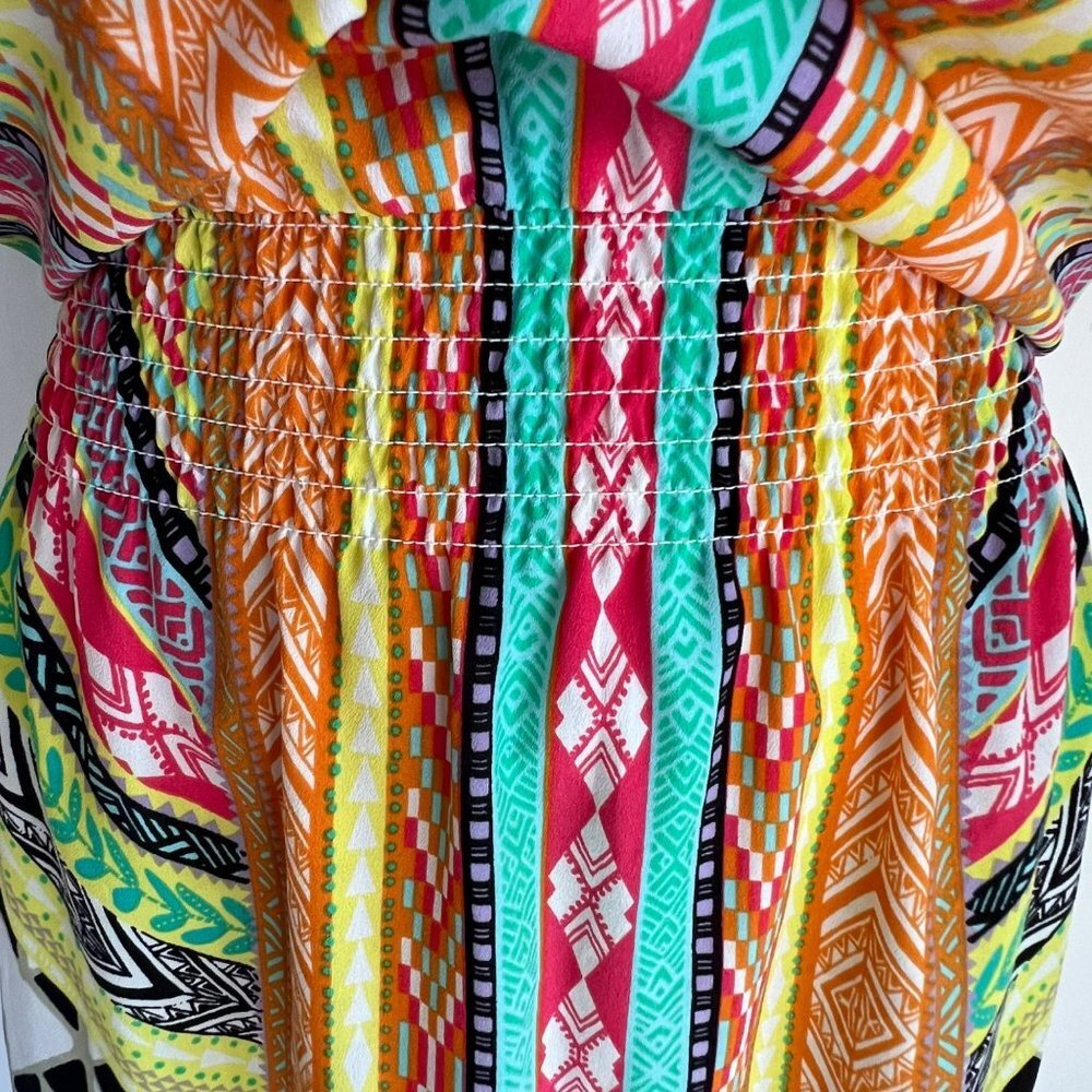 NWOT HALE BOB STRAPLESS MAXI DRESS SIDE SLITS SIZE MEDIUM - Picture 6 of 12